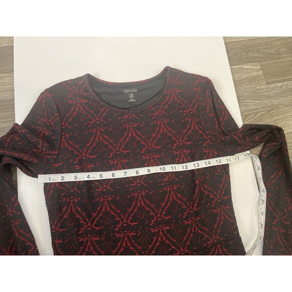 Kensie Women’s Pullover Dress Size S Long Sleeve Knee Length Round Neck - Picture 10 of 14